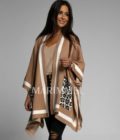 hnede ponco oversize